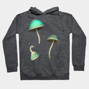 Green Shrooms Mushroom Set Hoodie